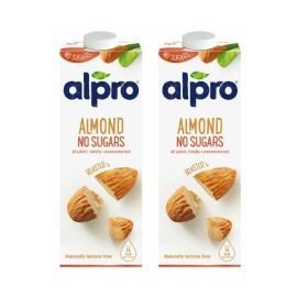 Alpro Drink Almond No Sugars (1L) (Pack of 2) | CognitionUAE.com