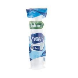 Falcon Plastic Cup - 6oz -  50 pcs pack | CognitionUAE.com