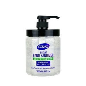 Cosmo Hand Sanitizer Gel 1000ml (1L) | CognitionUAE.com