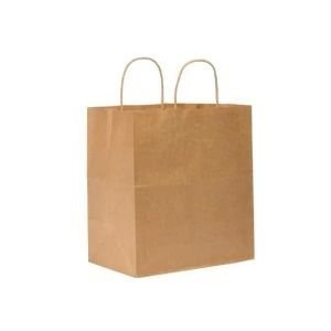 Brown Paper Bag Twisted Handle 32*12*35 cm | CognitionUAE.com