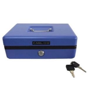 Carl 10" Cash Box Blue - W170mm x L250mm x H86mm | CognitionUAE.com