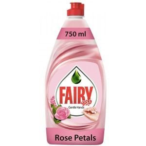 Fairy Gentle Hands Dishwashing Liquid 750 ml Rose Petals  | CognitionUAE.com