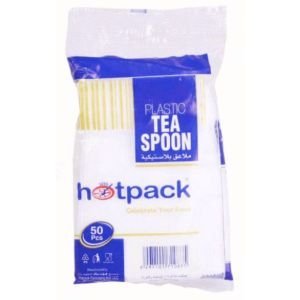 Hotpack Plastic Tea Spoon 50 pcs/Pack | CognitionUAE.com