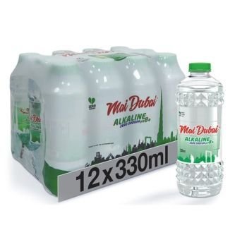 Mai Dubai 330ml Alkaline Zero Water (12 pcs) | CognitionUAE.com