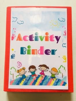 12 Activities Binder for 3 to 5 Years | CognitionUAE.com