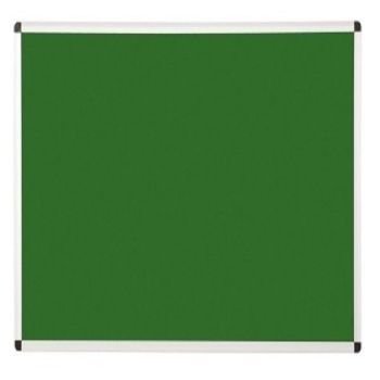 Deluxe One sided Felt Board 60 X 90 -Green | CognitionUAE.com