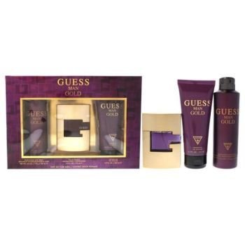 Guess gold by guess for men - 3 PC GIFT SET | CognitionUAE.com