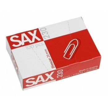 SAX Paper Clips (100pcs/pack)-Packs-26mm | CognitionUAE.com