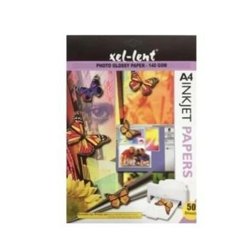 Xel-lent A4 Glossy Paper 180gsm 50sheets/packet-A4 | CognitionUAE.com