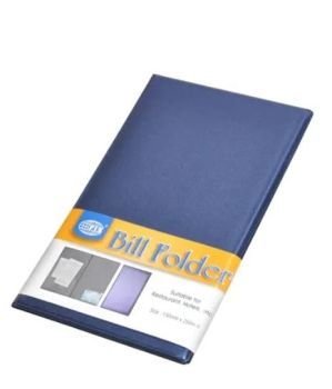 FIS Bill Folder PVC 150X250mm Blue | CognitionUAE.com