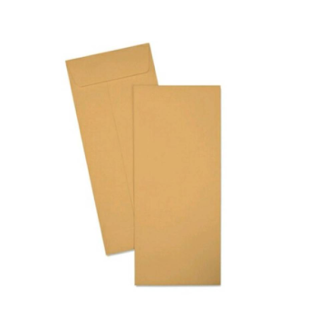 Brown envelope 9" x 4" Pack of 50 pcs | CognitionUAE.com