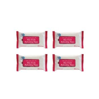 Cool and Cool Max Fresh Refreshing Wipes 20's (Pack of 4) | CognitionUAE.com
