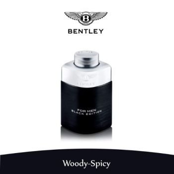 Bentley Black Edition For Men Eau de Perfume, 100ml | CognitionUAE.com