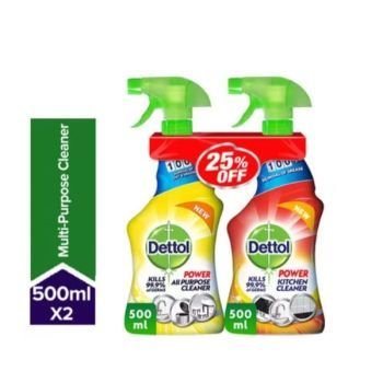 Power All Purpose And Kitchen Cleaner 500ml Pack of 2  | CognitionUAE.com