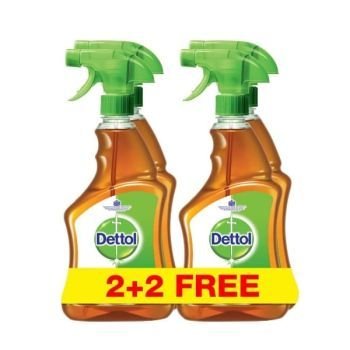 Dettol Surface Disinfectant Cleaner Spray, 500 ml (Pack of 4) | CognitionUAE.com