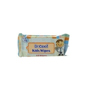 Cool and Cool Dr Cool Kids Wipes 10 pcs pack | CognitionUAE.com