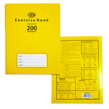 Exercise Book - 200 Pages Plain - Pack of 6 pieces | CognitionUAE.com