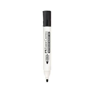 Faber Castell W20 Whiteboard Marker Bullet Tip Black  | CognitionUAE.com