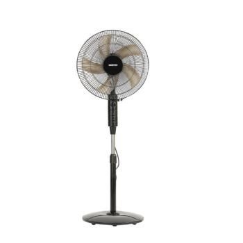 Geepas 16" Stand Fan 60W - 3 Speed, 5 Leaf Blade, Adjustable Height & Tilt Setting & Durable Copper Motor | Auto-Off 60 Minutes Timer | CognitionUAE.com