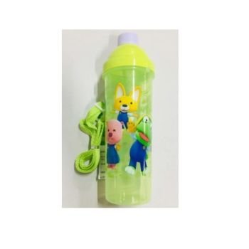 Plastic Water Bottle Cartoon Character Design -Green | CognitionUAE.com