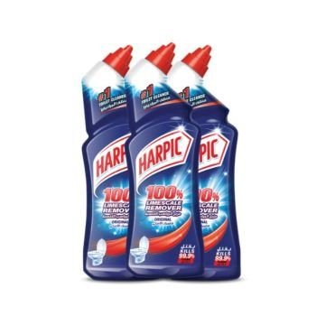 Harpic Toilet Cleaner Liquid Original 750 ml (Pack of 3) | CognitionUAE.com
