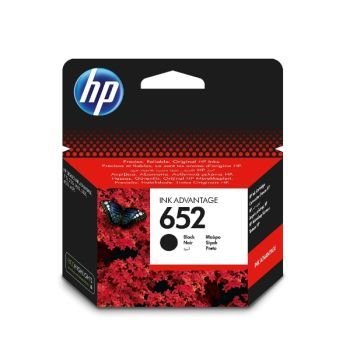 HP 652 Black Original Ink Cartridge [F6V25AE] | CognitionUAE.com