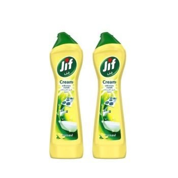 Jif Cream Cleaner Lemon, 500ml (Pack of 2) | CognitionUAE.com