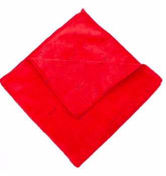 Micro Fiber Cleaning Towel 40*40cm Assorted Colours-Red | CognitionUAE.com