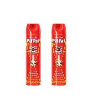 Pif Paf PowerGard Fly &Mosquito Killer 400 ml Pack of 2 | CognitionUAE.com