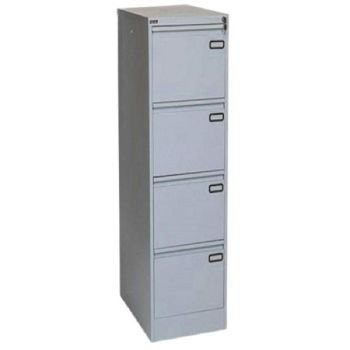 Rexel 4 Drawer Vertical Filing Cabinet 1320mm x 465mm x 645mm-Grey | CognitionUAE.com