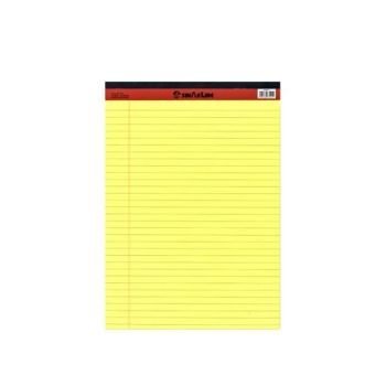 Sinarline Legal Pad 56gsm, A4, 40 sheets Yellow | CognitionUAE.com