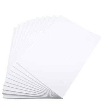 Bristol Paper 180 gsm, A4 Size, 100 Sheets-pack, White | CognitionUAE.com