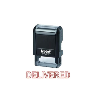 Trodat 4911 Delivered Stamp - Red | CognitionUAE.com
