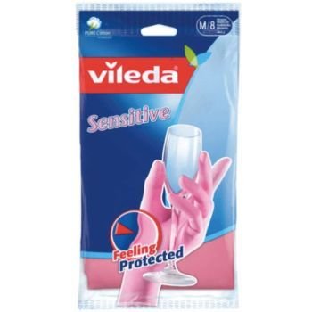 Vileda Sensitive Delicate Medium Gloves | CognitionUAE.com